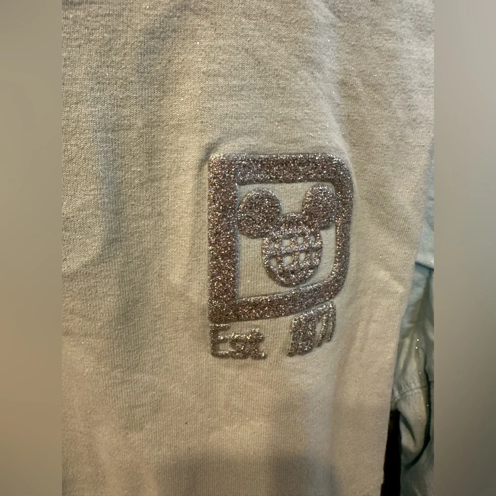 Disney World spirit jersey, mint sparkle, size S. - Picture 3 of 4